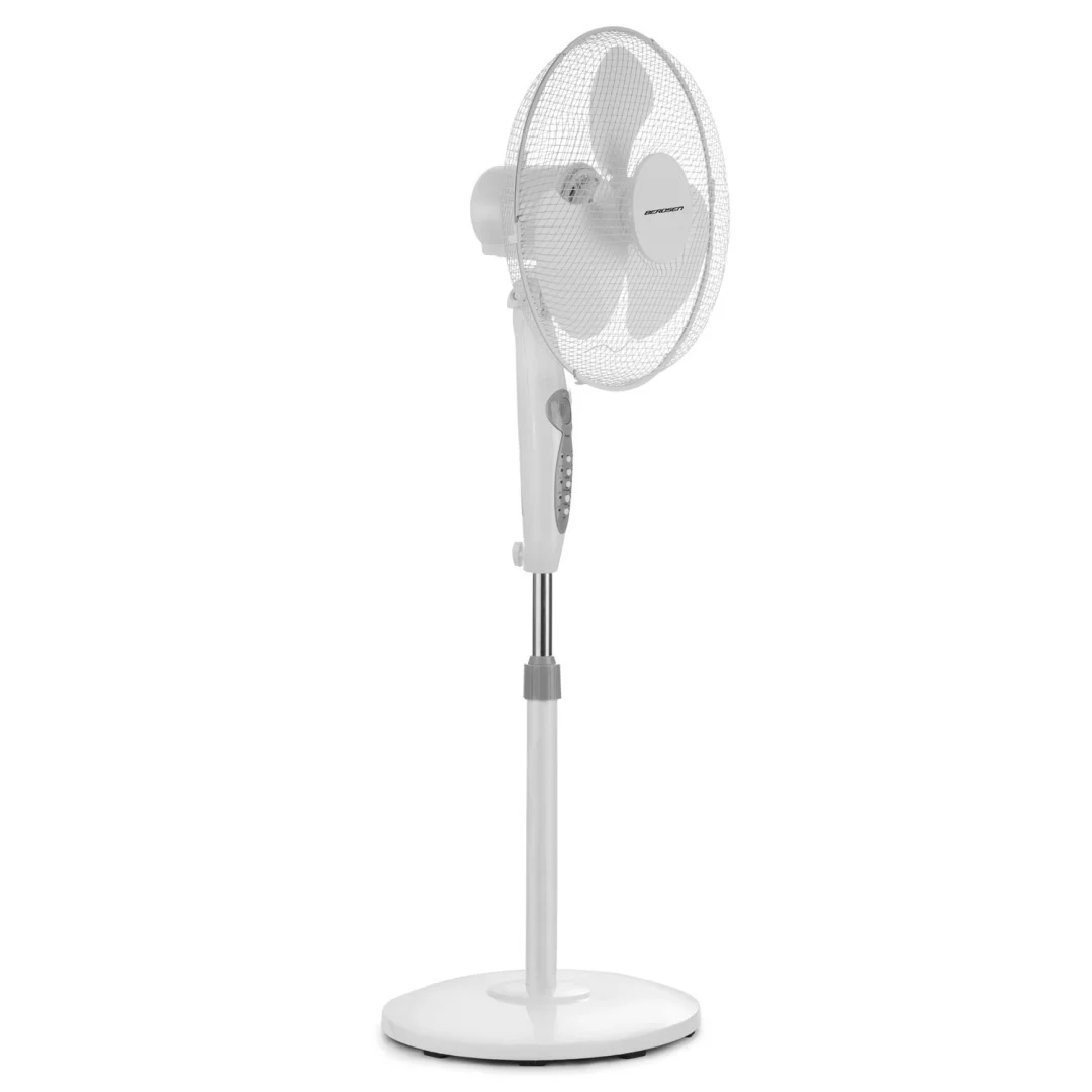 Berdsen 355100 podni ventilator bijela i siva boja_8