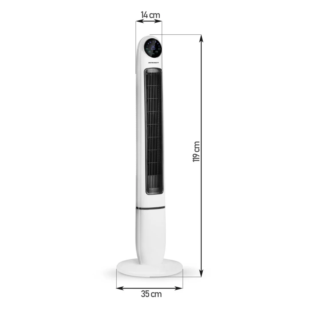 Berdsen 355200 bijeli stupni ventilator_8