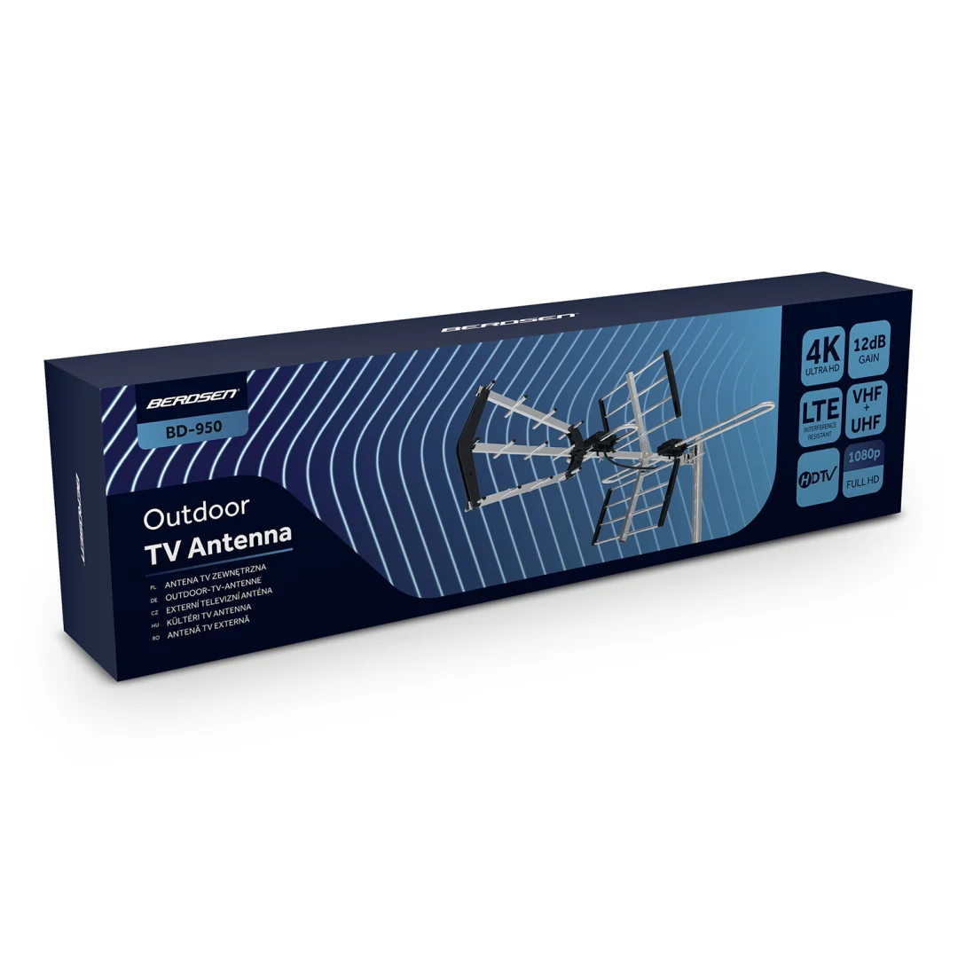 Berdsen BD-950 usmjerena vanjska TV antena ultra HD 4K_3