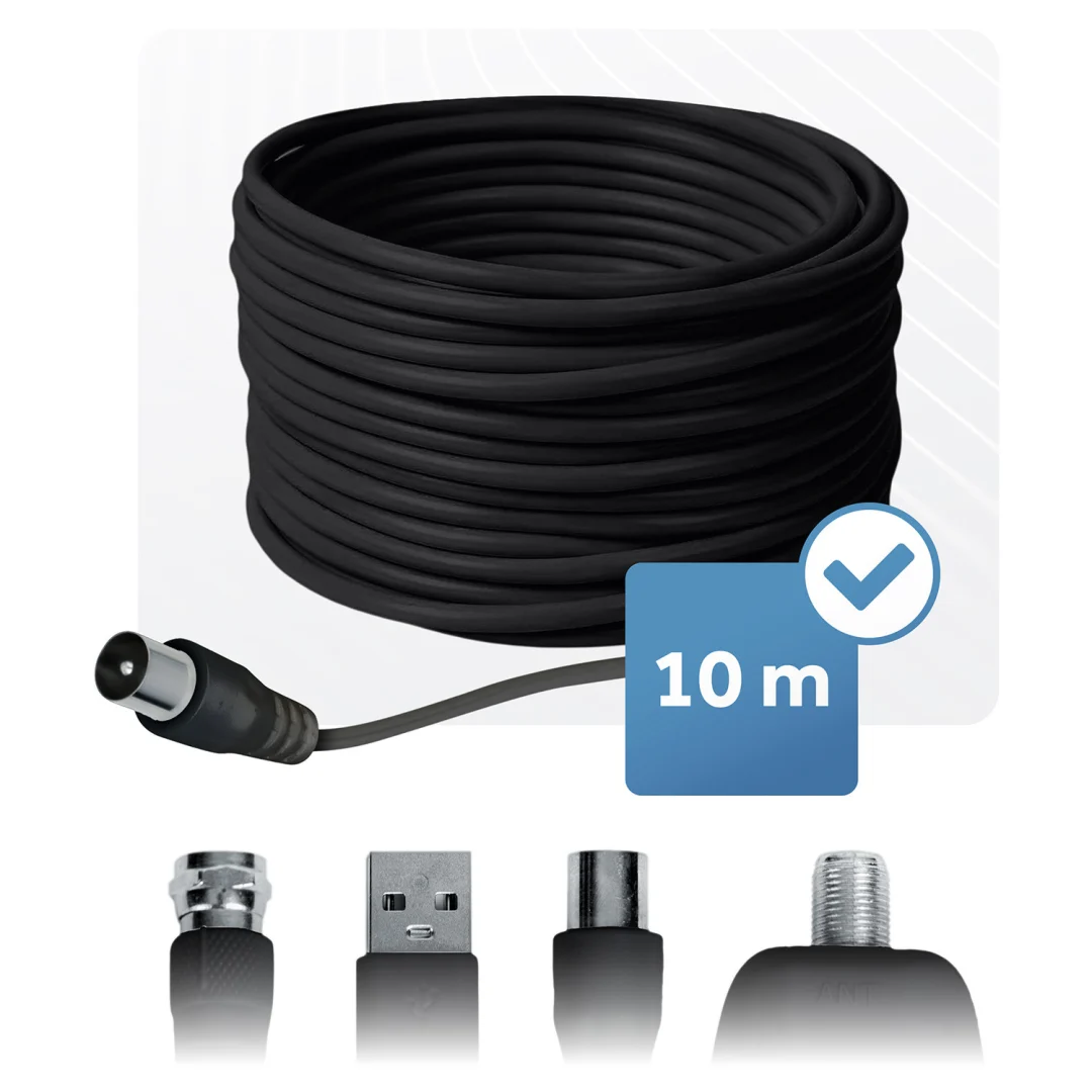Berdsen BD-955 unutarnja/vanjska TV antena ultra HD 4K crna_3