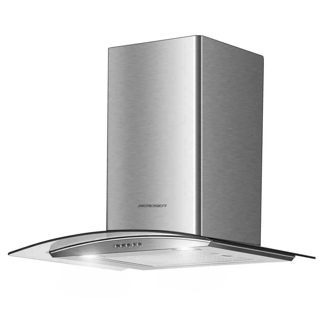 Berdsen BT-202 kuhinjska napa s dimnjakom od 60 cm_2