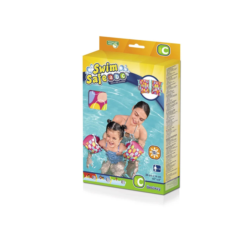 Bestway 32182 rukavi za plivanje S/M, ružičasti_10