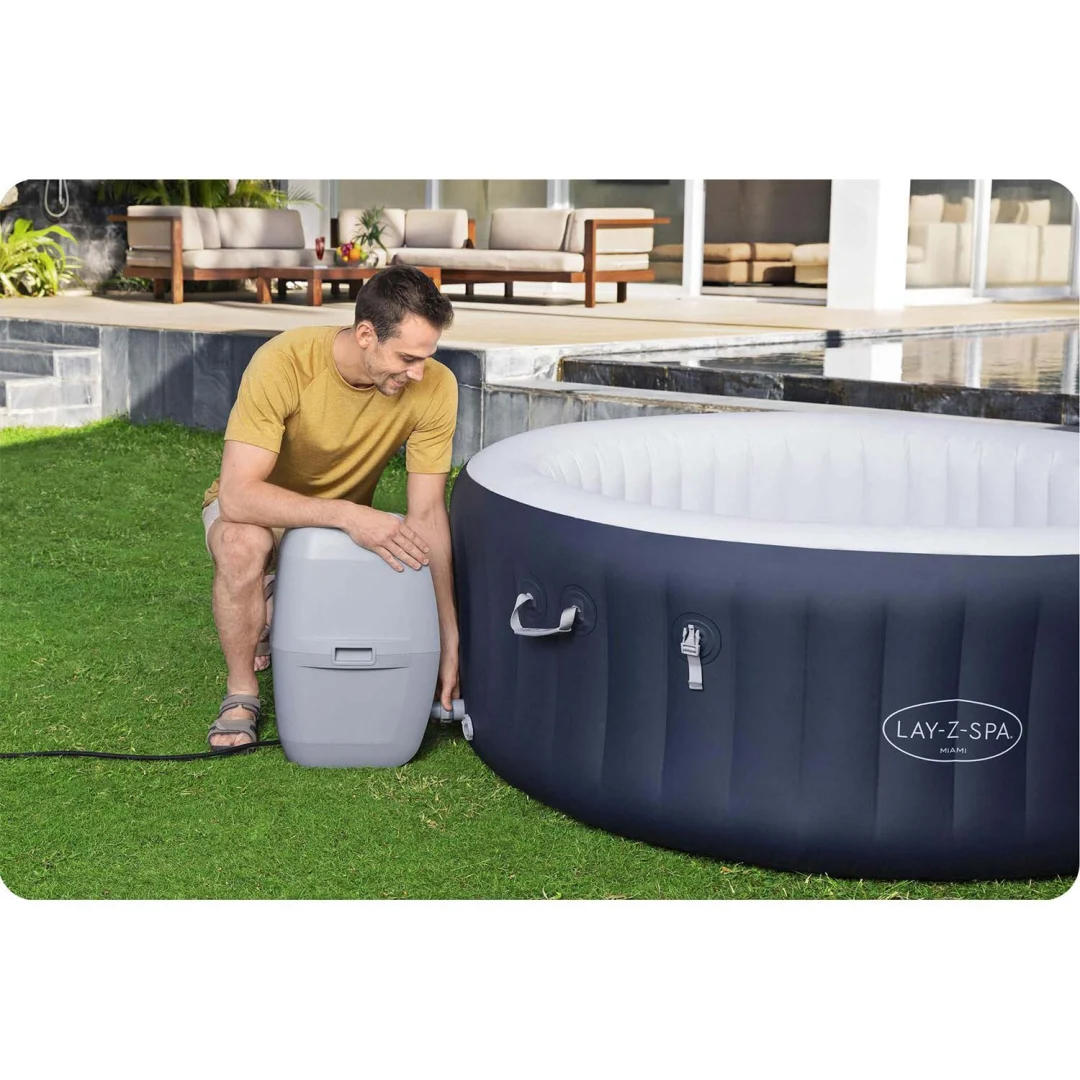 Bestway 6001C Lay-Z Miami napuhljivi SPA, plavi_7
