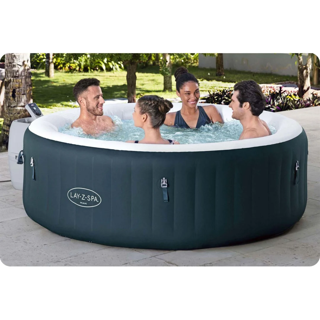 Bestway Lay-Z Miami spa za 6 osoba, zeleni_6