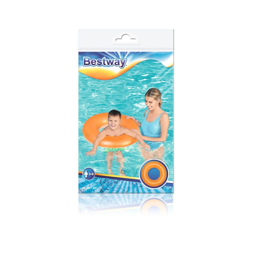 Bestway dječji kolut za plivanje 76 cm, narančasti_8