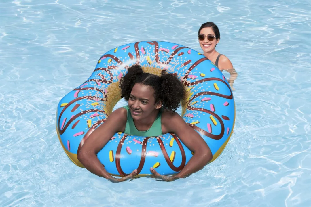 Bestway donut plovak 107 cm, plavi_6