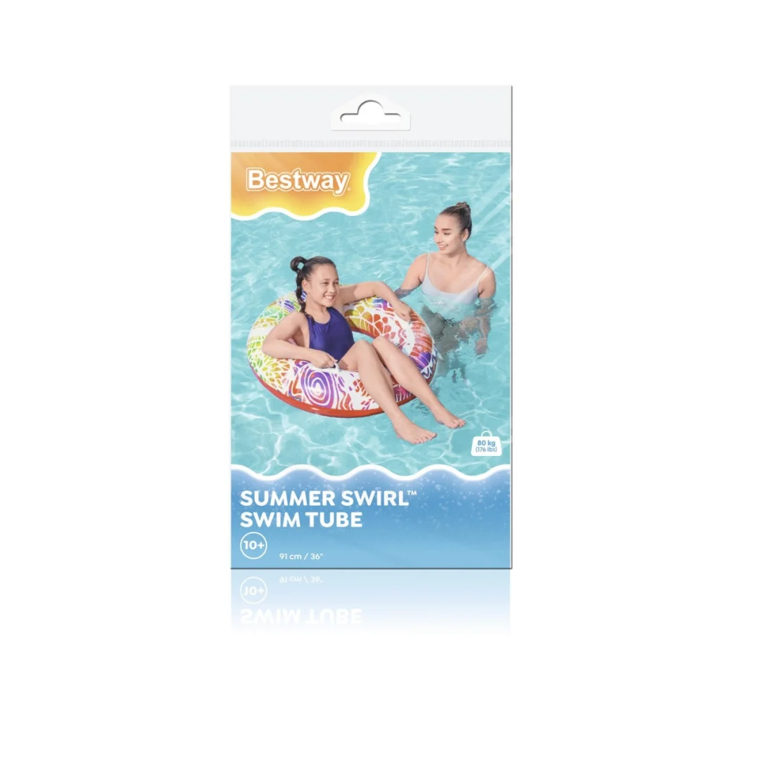 Bestway prsten za plivanje 91 cm, crveni_6