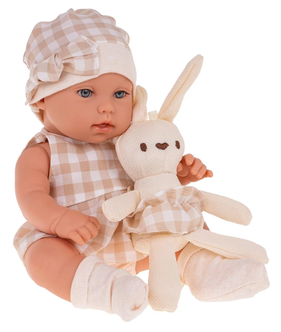 Bež set lutke bebe + pribor 3+_3