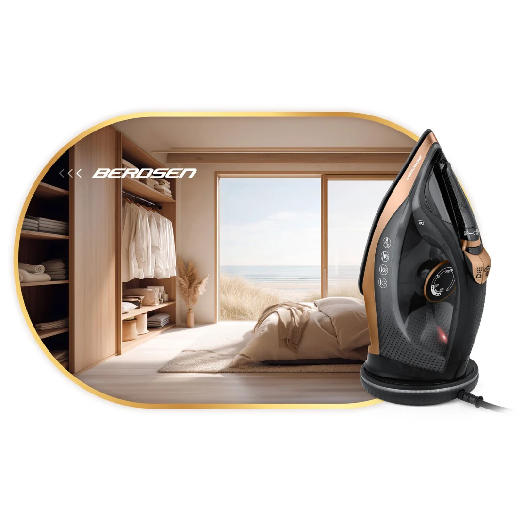 Bežično glačalo na paru 2600 W Berdsen BD-333 keramički premaz_11