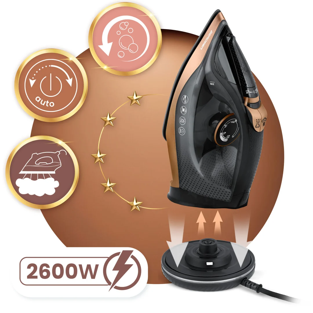 Bežično glačalo na paru 2600 W Berdsen BD-333 keramički premaz_7