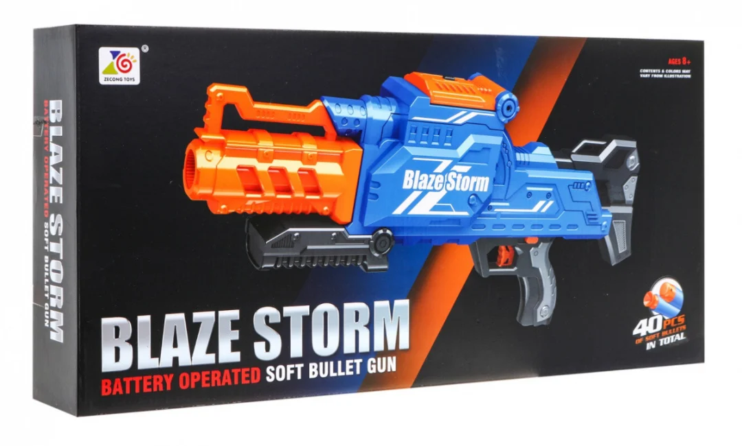 Blaze Storm automatska puška 8+ 40 pjenastih metaka_7