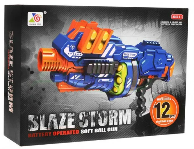 Blaze Storm poluautomatska puška 8+ 12 pjenastih kuglica_4
