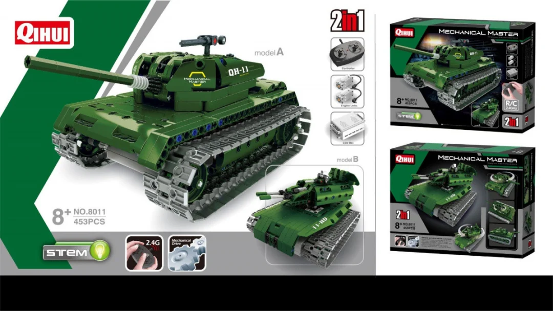 Blokovi za R/C tenkove 453 kom_4