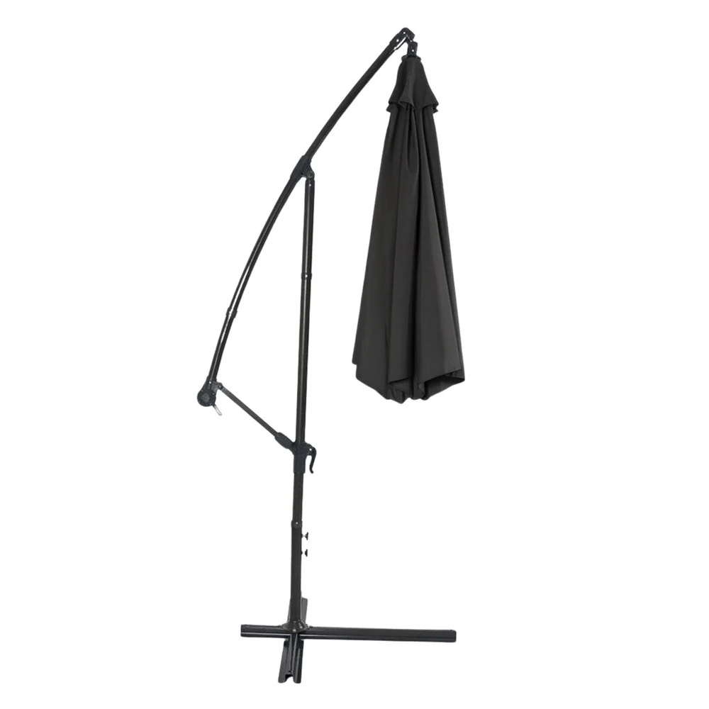 Bočni vrtni suncobran s podesivim nagibom 350 x 250 cm antracit_4
