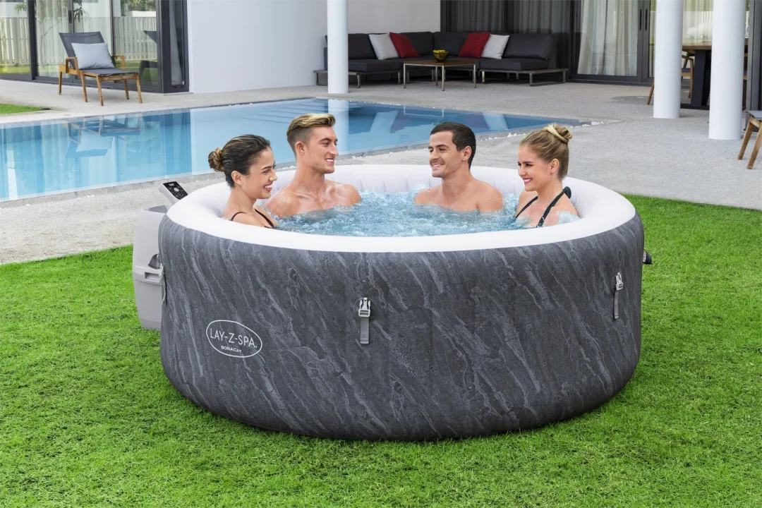 Boracay Lay-Z-Spa AirJet Plus Jacuzzi BESTWAY za 4 osobe + pumpa + aplikacija_13