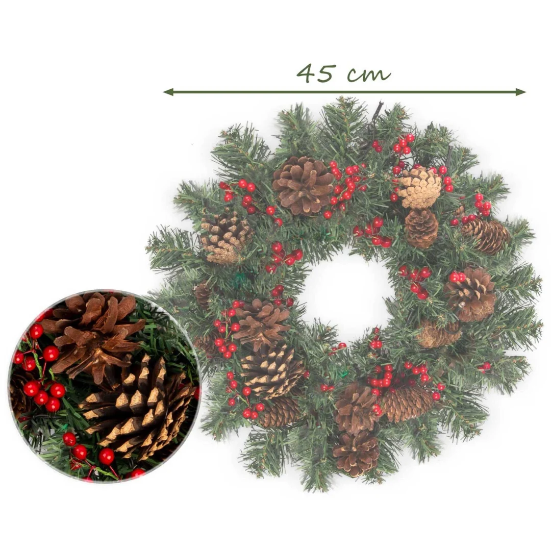 Božićni ukras 45 cm s LED svjetlima Plonos 4835_5