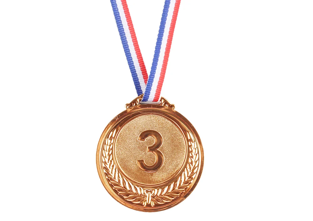 Brončana medalja 3. mjesto Ø 6,5 cm_2