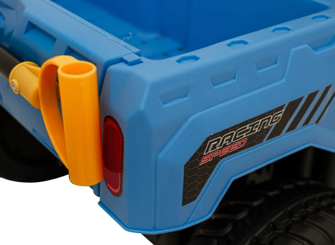 Brzina pick-up-a 900 za djecu Plava + 4x4 pogon + Pokretni kiper + Prtljažnik + Daljinski upravljač_20