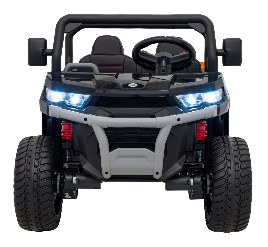 Brzina pick-up-a 900 za djecu crna + 4x4 pogon + pokretni kiper_4