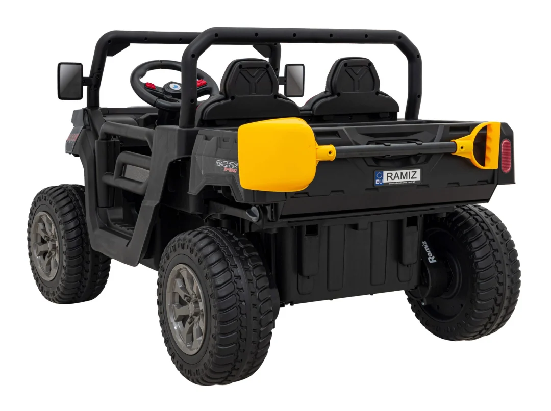Brzina pick-up-a 900 za djecu crna + 4x4 pogon + pokretni kiper_6