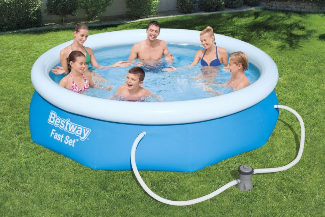 Brzopostavljivi ekspanzijski bazen BESTWAY 3 u 1, 305 x 76 cm, 10 stopa + pumpa + filter_3