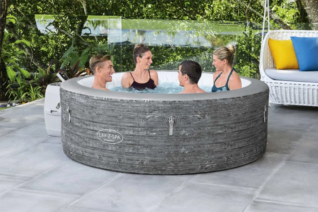 Budapest EnergySense AirJet Lay-Z-Spa BESTWAY vrtni jacuzzi za 6 osoba + pumpa + energetski_7