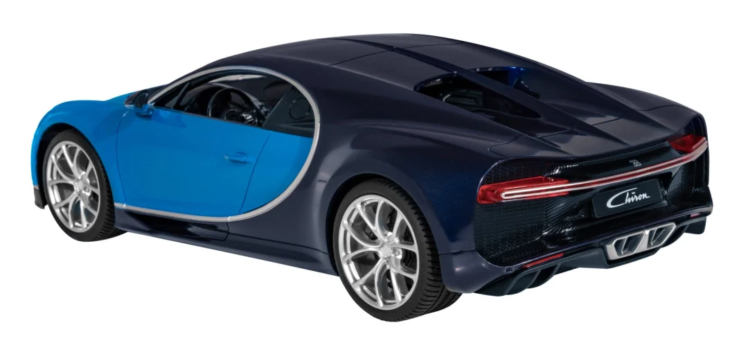Bugatti Chiron plavi RASTAR model 1:14 Automobil na daljinsko upravljanje + LED svjetla, plava_4