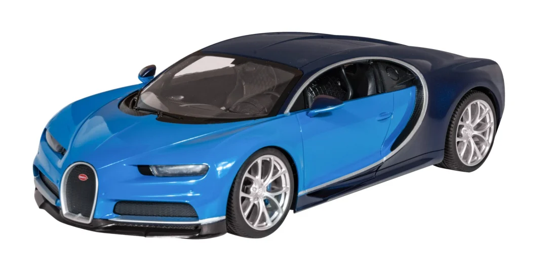 Bugatti Chiron plavi RASTAR model 1:14 Automobil na daljinsko upravljanje + LED svjetla, plava_5