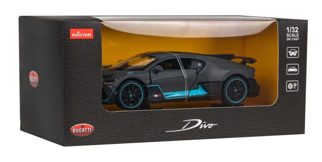 Bugatti Divo RASTAR 1:32 metalna karoserija_6