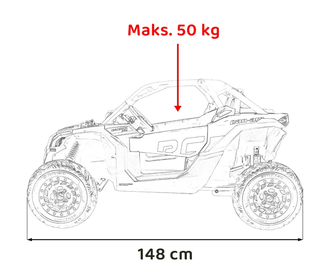 Buggy Maverick Turbo RR Strong, zeleni buggy na akumulator_3