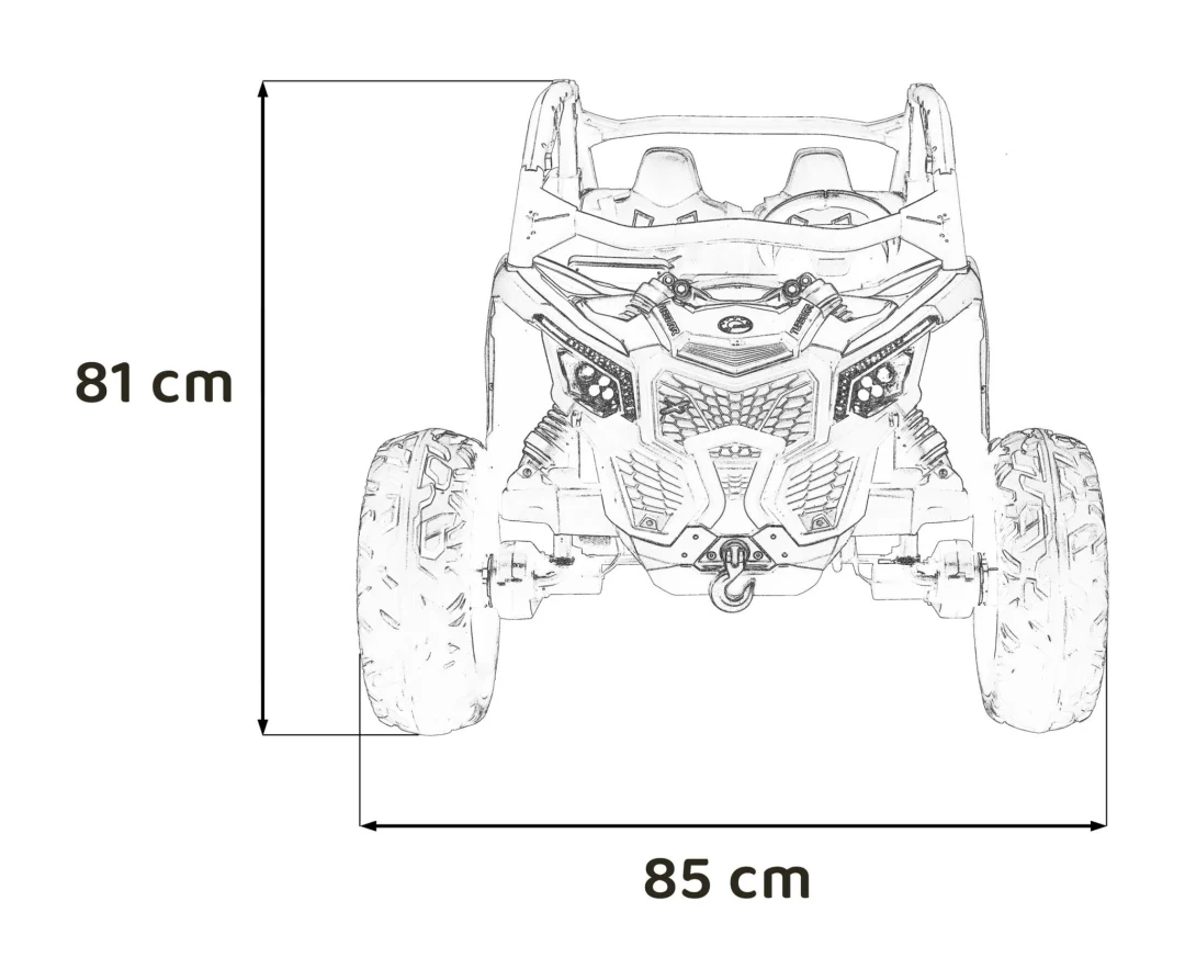 Buggy Maverick Turbo RR na akumulator, plavi_2
