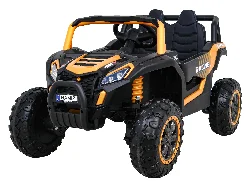 Buggy UTV 2000M trkaći automobil na baterije zlatni + MP3 zvukovi, svjetla + daljinski upravljač + spori start_11