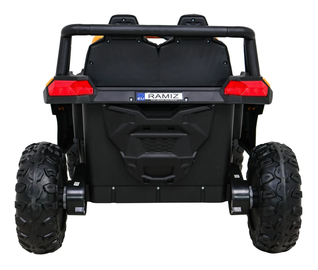 Buggy UTV 2000M trkaći automobil na baterije zlatni + MP3 zvukovi, svjetla + daljinski upravljač + spori start_7