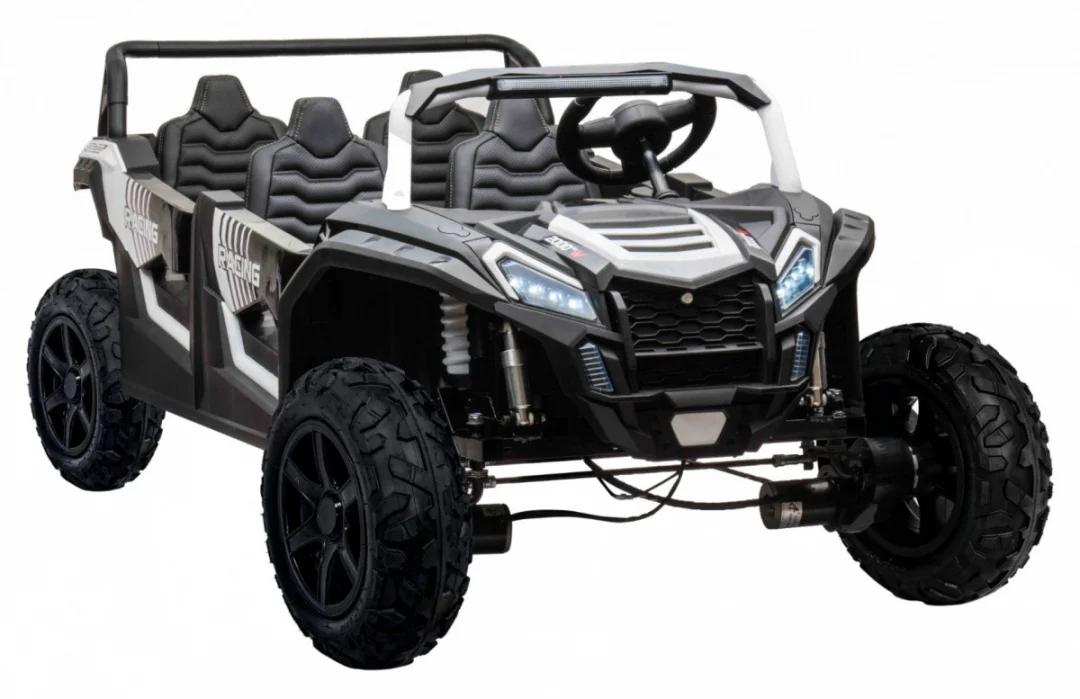 Buggy s 4 sjedala ATV RACING UTV2000 bijela buggy na akumulator_10