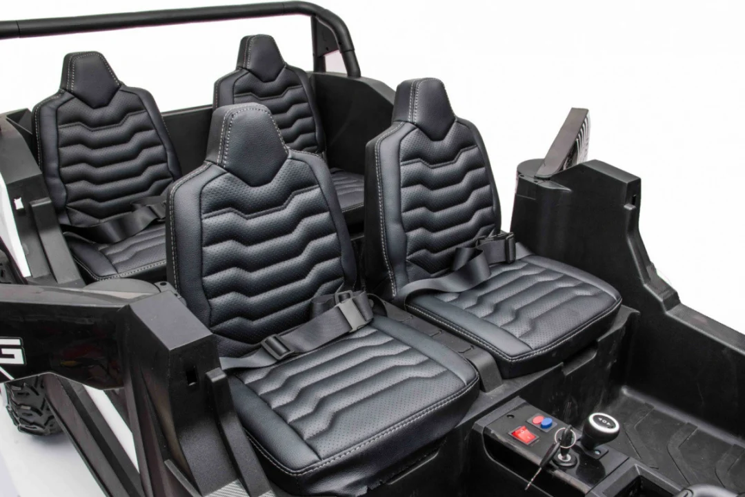 Buggy s 4 sjedala ATV RACING UTV2000 bijela buggy na akumulator_12
