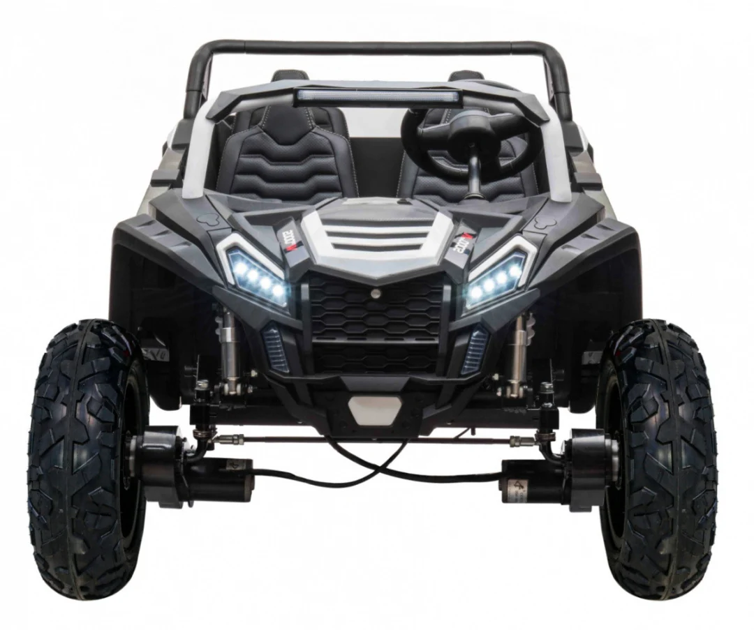 Buggy s 4 sjedala ATV RACING UTV2000 bijela buggy na akumulator_3