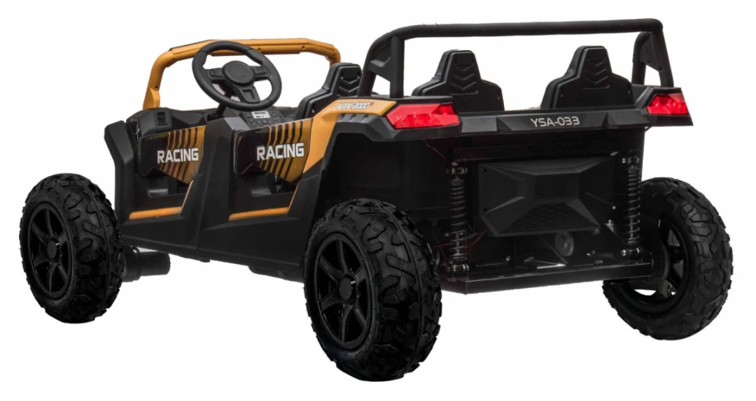 Buggy s 4 sjedala ATV RACING UTV2000 zlatni buggy na akumulator_5