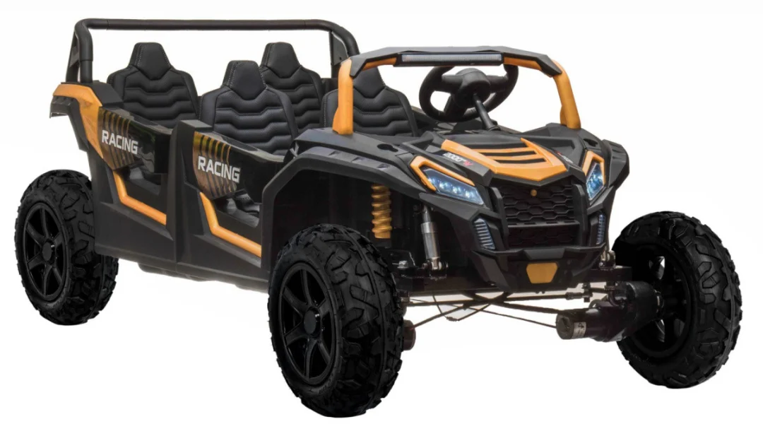 Buggy s 4 sjedala ATV RACING UTV2000 zlatni buggy na akumulator_7