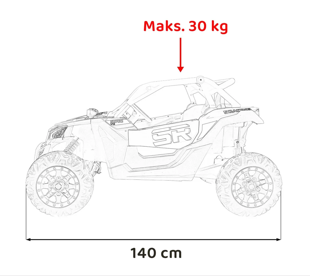 Buggy vozilo SR SUPER 66 plavo_3
