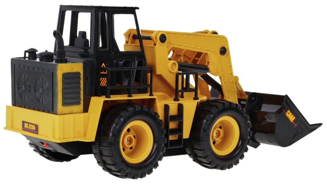 Buldožer na daljinsko upravljanje za djecu 3+ Model 1:24 Pokretna kanta + zvukovi + pribor_4