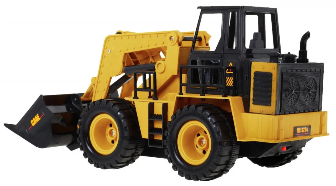 Buldožer na daljinsko upravljanje za djecu 3+ Model 1:24 Pokretna kanta + zvukovi + pribor_5