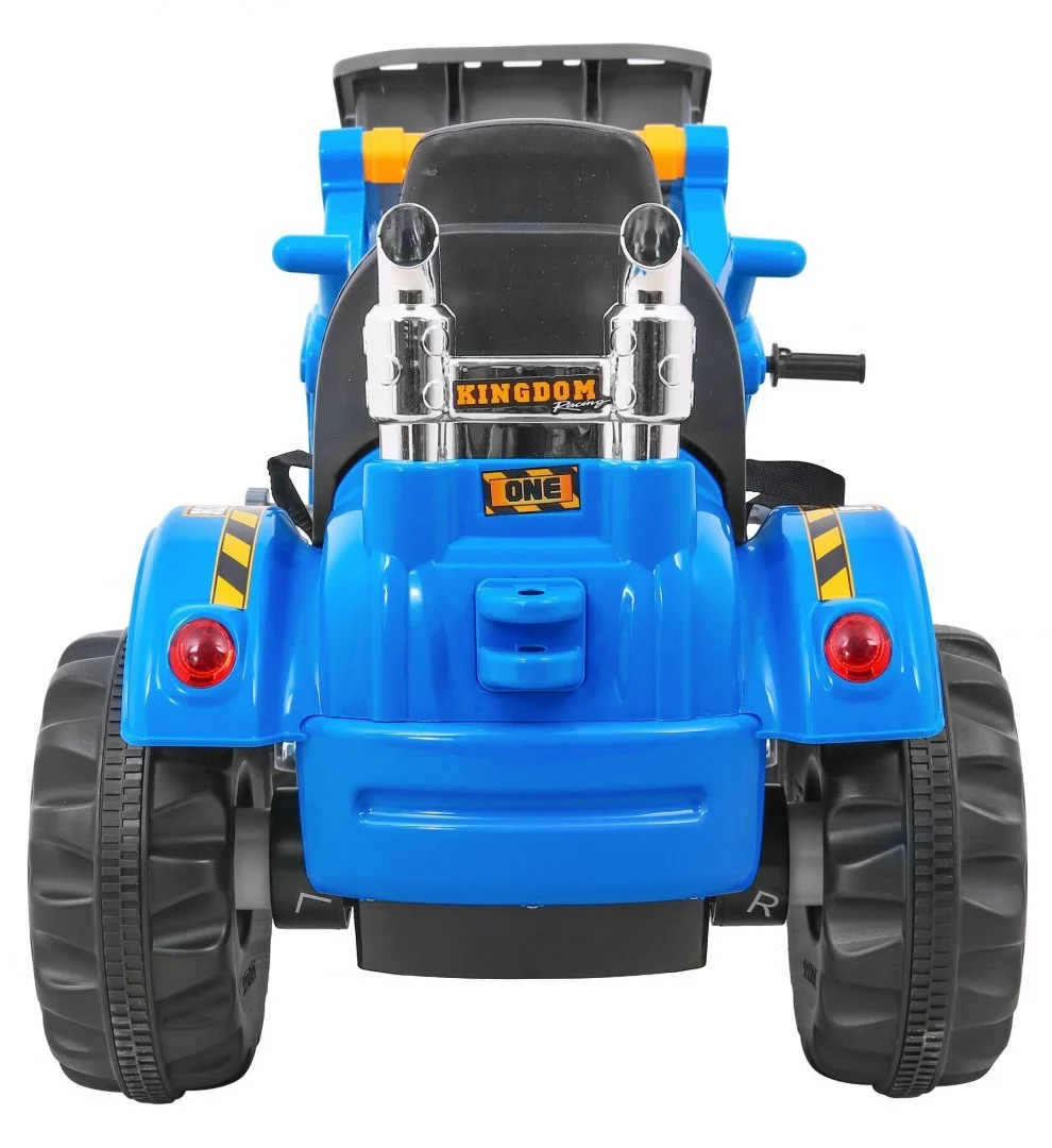 Buldožer-traktor na akumulator plavi_8
