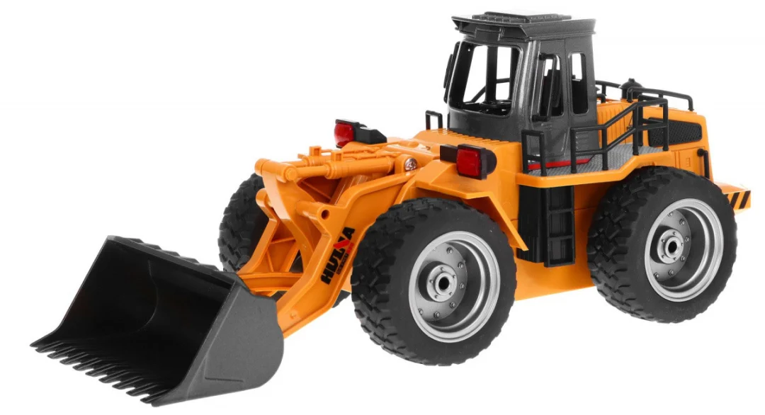 Buldožer za djecu 8+ Model na daljinsko upravljanje 1:18 Metalni pokretni dijelovi_2