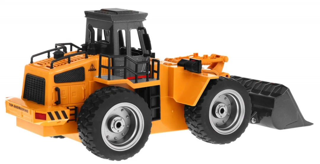 Buldožer za djecu 8+ Model na daljinsko upravljanje 1:18 Metalni pokretni dijelovi_4