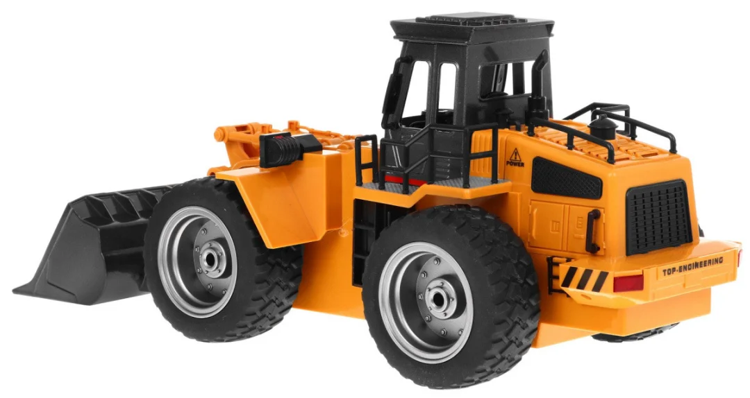 Buldožer za djecu 8+ Model na daljinsko upravljanje 1:18 Metalni pokretni dijelovi_5