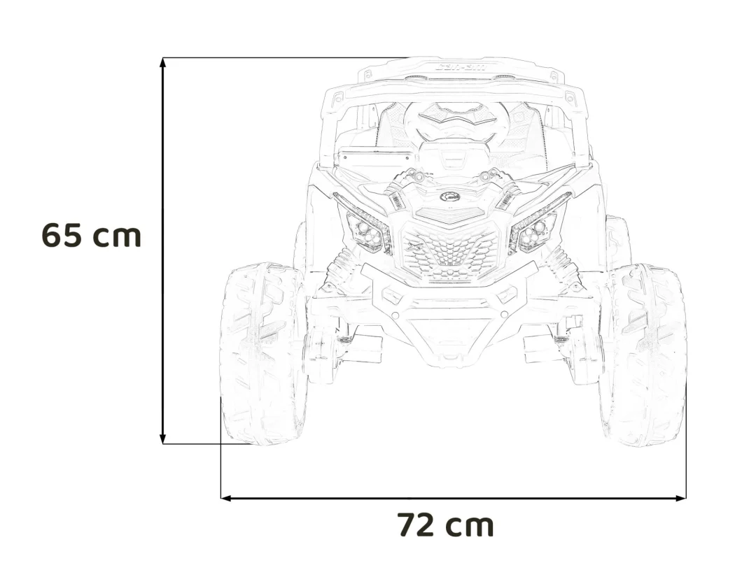 CAN-AM Maverick crni ATV, crna_2