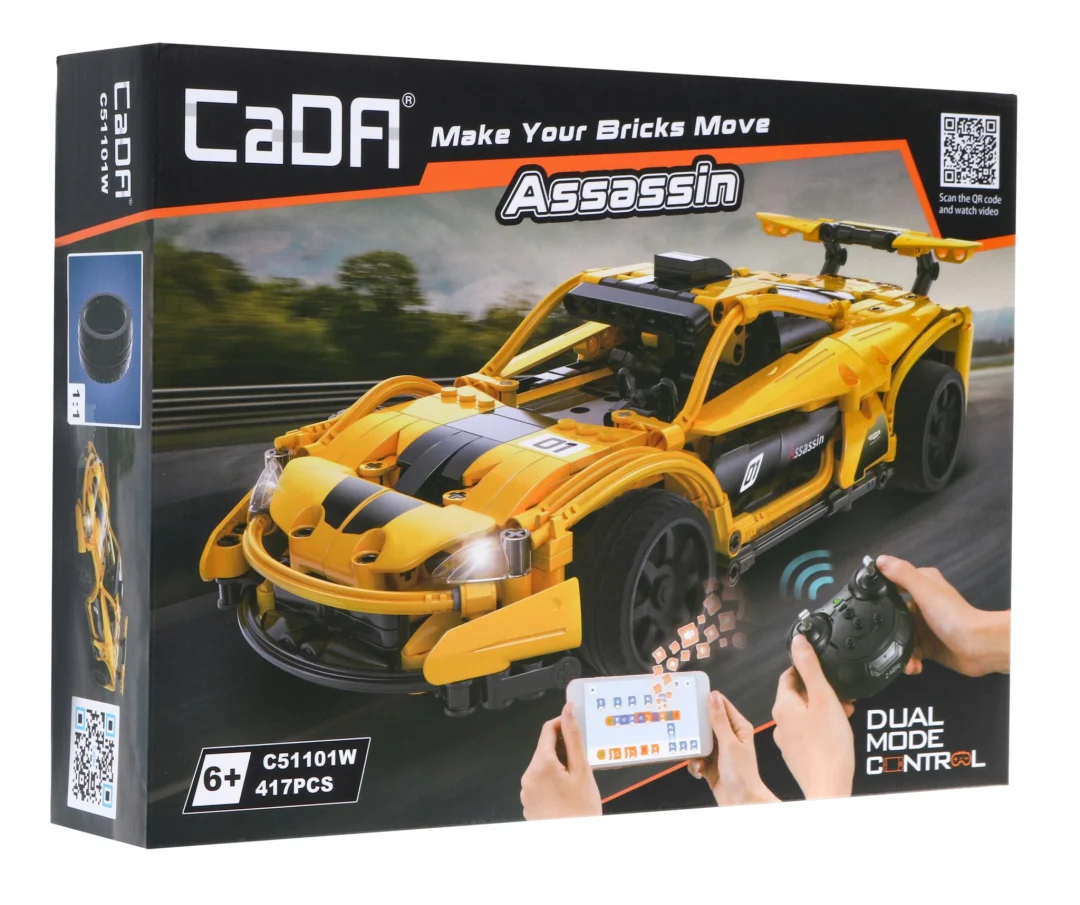 CaDA Assassin RC trkaći auto 417 dijelova 6+_6