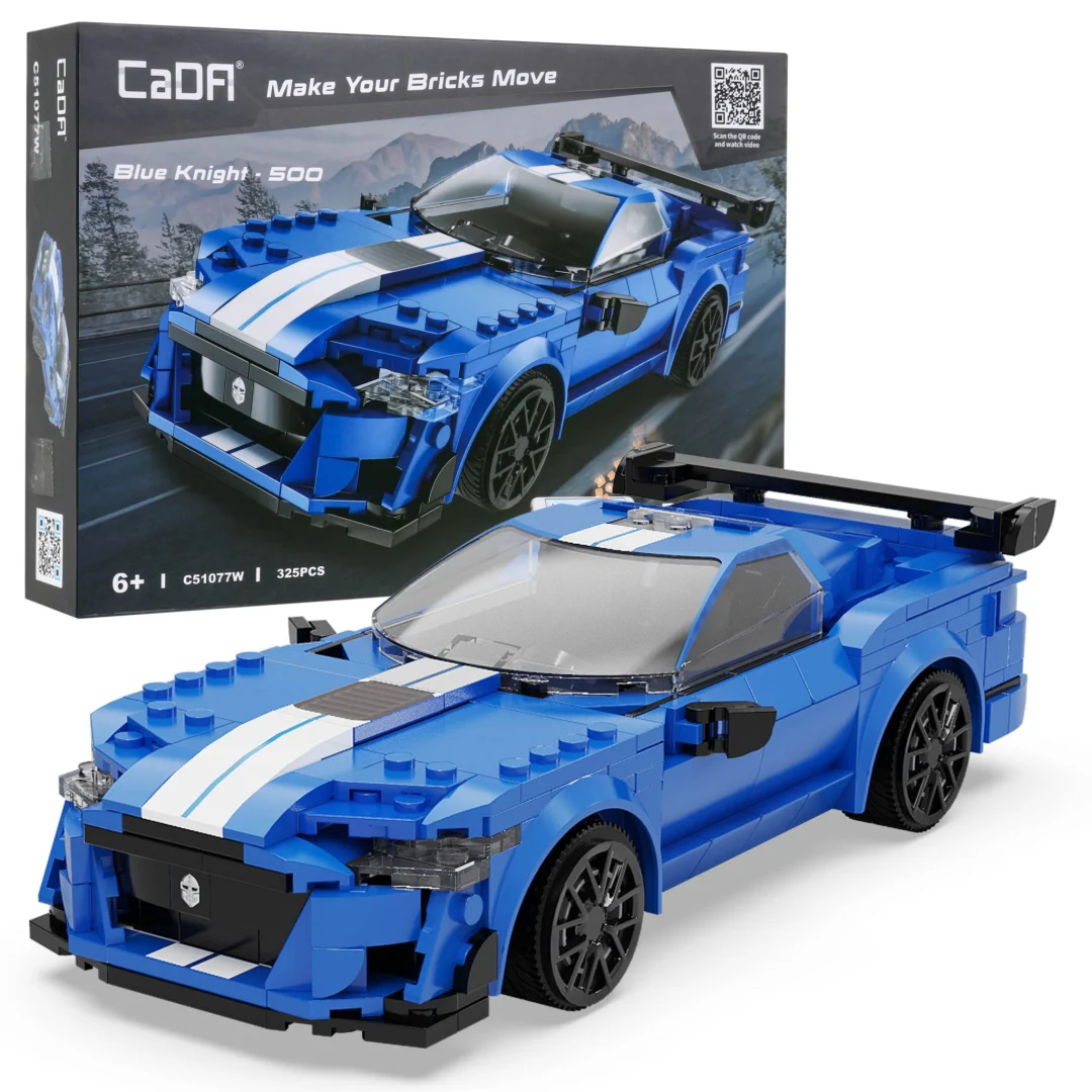 CaDA Blue Knight RC trkaći auto 325 dijelova 6+_1