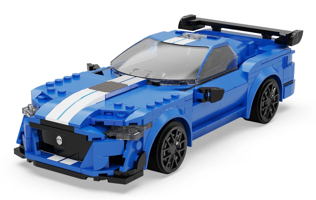 CaDA Blue Knight RC trkaći auto 325 dijelova 6+_2