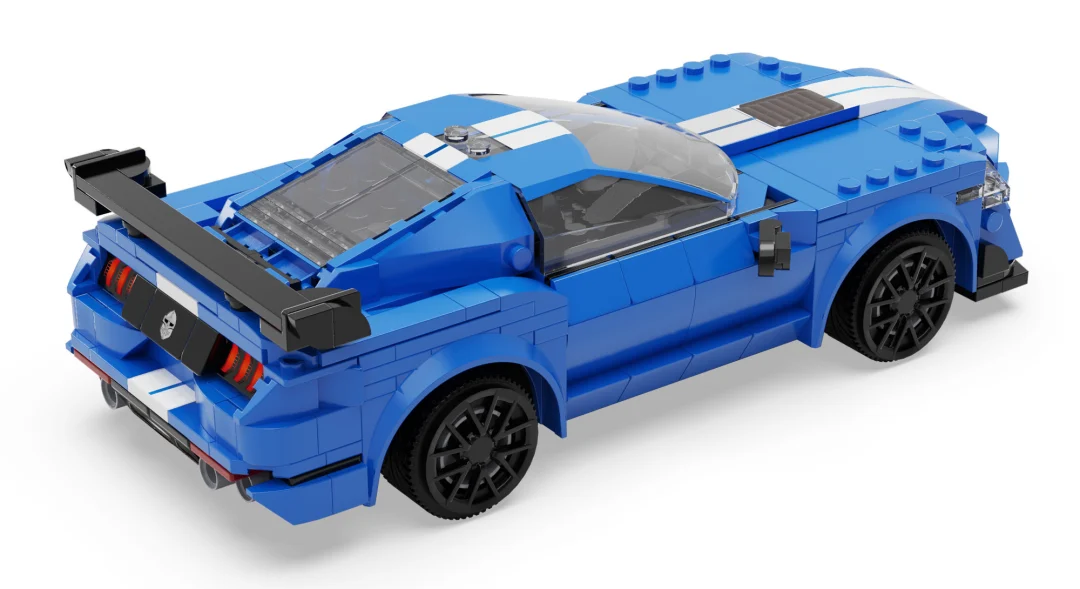 CaDA Blue Knight RC trkaći auto 325 dijelova 6+_3